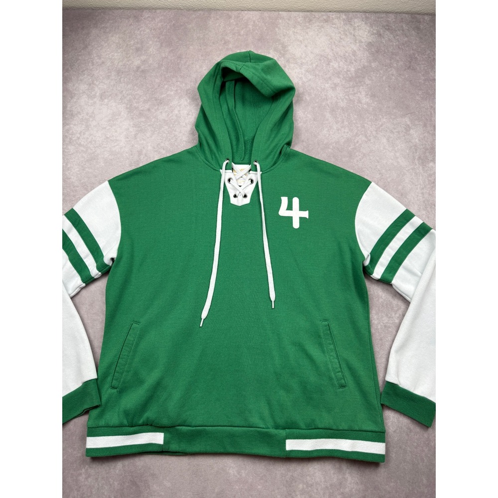 Sailor Moon Womens L Jupiter Lace Up Hoodie Hot Topic Exclusive Green White